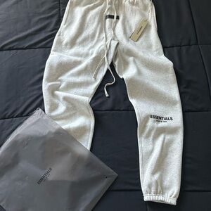 Fear of God Essentials Heather Gray Joggers